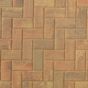 Omega Block Paving 200mm x 100mm x 50mm Autumn Gold - Per m2