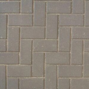 Omega Block Paving 200mm x 100mm x 50mm Charcoal - Per m2