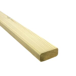 20 x 44mm Treated Redwood Planed Landscape Batten (2"x1")
