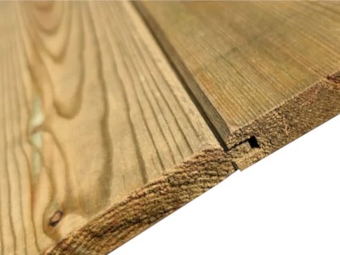 Matchboard Tongue & Groove V Joint Treated 16mm x 125mm