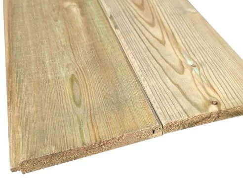 Matchboard Tongue & Groove V Joint Treated 16mm x 125mm - Image 3